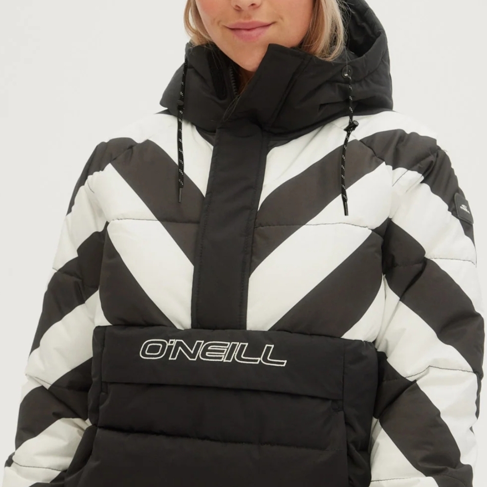 O'Neill Powder Puff Anorak In Blackout